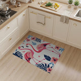 Pink Flamingo Coastal Tufted Area Rug
