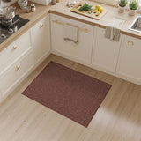Brown Textured Rustic Area Rug