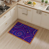 Galactic Swirl Multi-Color Area Rug