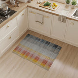 Multi-Color Ombre Vertical Stripe Area Rug