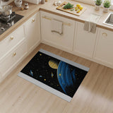 Cosmic Galaxy Planets Area Rug