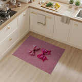 Playful Pink Shag Area Rug