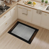 Geometric Modern Black White Halftone Dot Gradient Area Rug
