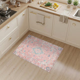 Pink Traditional Persian Area Rug