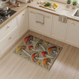 Vibrant Mushroom Cluster Area Rug