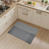 Black and White Black White Halftone Dot Gradient Area Rug