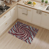 Candy Cane Swirl Area Rug
