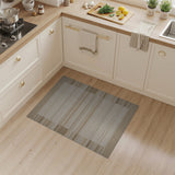 Modern Beige Neutral Striped Woven Area Rug