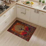 Multi-color and Patterns Tree of Life Persian Area Rug