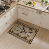 Gazelle Head Southwestern Area Rug
