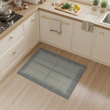 Geometric Modern Modern Black White Dot Grid Area Rug