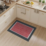 Red Heritage Tribal Red Heritage Tribal Geometric Area Rug