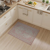Blush Pink Traditional Persian No. 4 Area Rug
