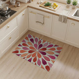 Radiant Petal Burst Area Rug