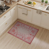 Pink Blush Pink Persian Area Rug