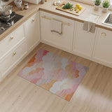 Dreamy Pastel Cloud Washable Area Rug - Low Pile, Non-Slip & Kid Friendly