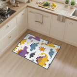Colorful Dinosaur Kids Cartoon Area Rug