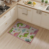Dinosaur ABC Alphabet Kids Cartoon Rug