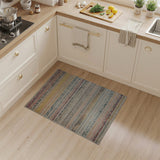 Multi-color and Patterns Vibrant Multi-Color Geometric Tribal Area Rug