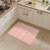 Pink Southwestern Geometric Southwestern Area Rug