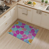 Playful Easter Egg Scatter Area Rug
