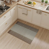 Brown Tan Vertical Stripe Woven Rug