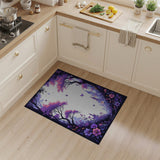 Purple Enchanted Forest Castle Rug