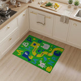 Kids ABC Alphabet Learning Rug with Cute Animals
