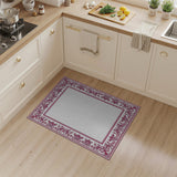 Traditional Persian Border Ornate Red Persian Border Area Rug