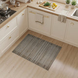 Brown Tan Striped Boho Area Rug