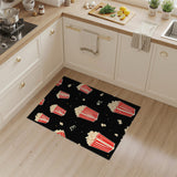 Popcorn Buckets Red Kids Area Rug