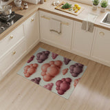 Puffy Cloud Area Rug in Whimsical Pinks