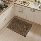 Brown Heritage Tribal Area Rug