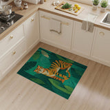Playful Jungle Tiger Area Rug