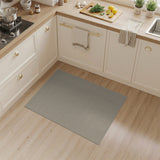 Beige Textured Grid Area Rug