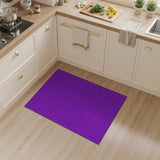 Purple Geometric Dotted Area Rug