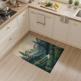 Mountain Forest Valley Area Rug
