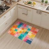 Vibrant Multi-Color Geometric No. 6 Area Rug