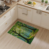 Sunny Forest Path Area Rug