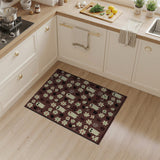 Ghostly Floral Area Rug