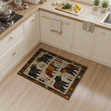 Geometric Bear Heritage Tribal Rug