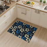Stacked Soccer Balls Area Rug