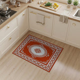 Ornate Red Persian Medallion No. 6 Area Rug