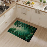 Lush Forest Path Area Rug