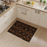 Southwestern Tribal Hourglass Feather Area Rug