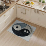Yin-Yang Harmony Circular Area Rug