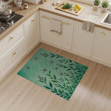 Dragonfly Meadow Green Area Rug