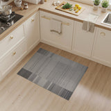 Geometric Modern Grey Vertical Striped Area Rug