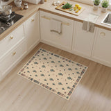 Beige Southwestern Cactus Arrow Area Rug