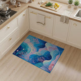 Dreamy Underwater Coral Reef Area Rug